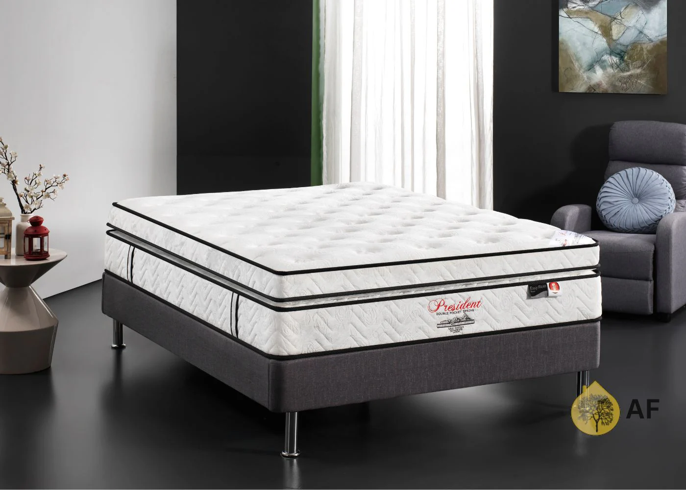 President Double Pocket Mattress Range by Brennans