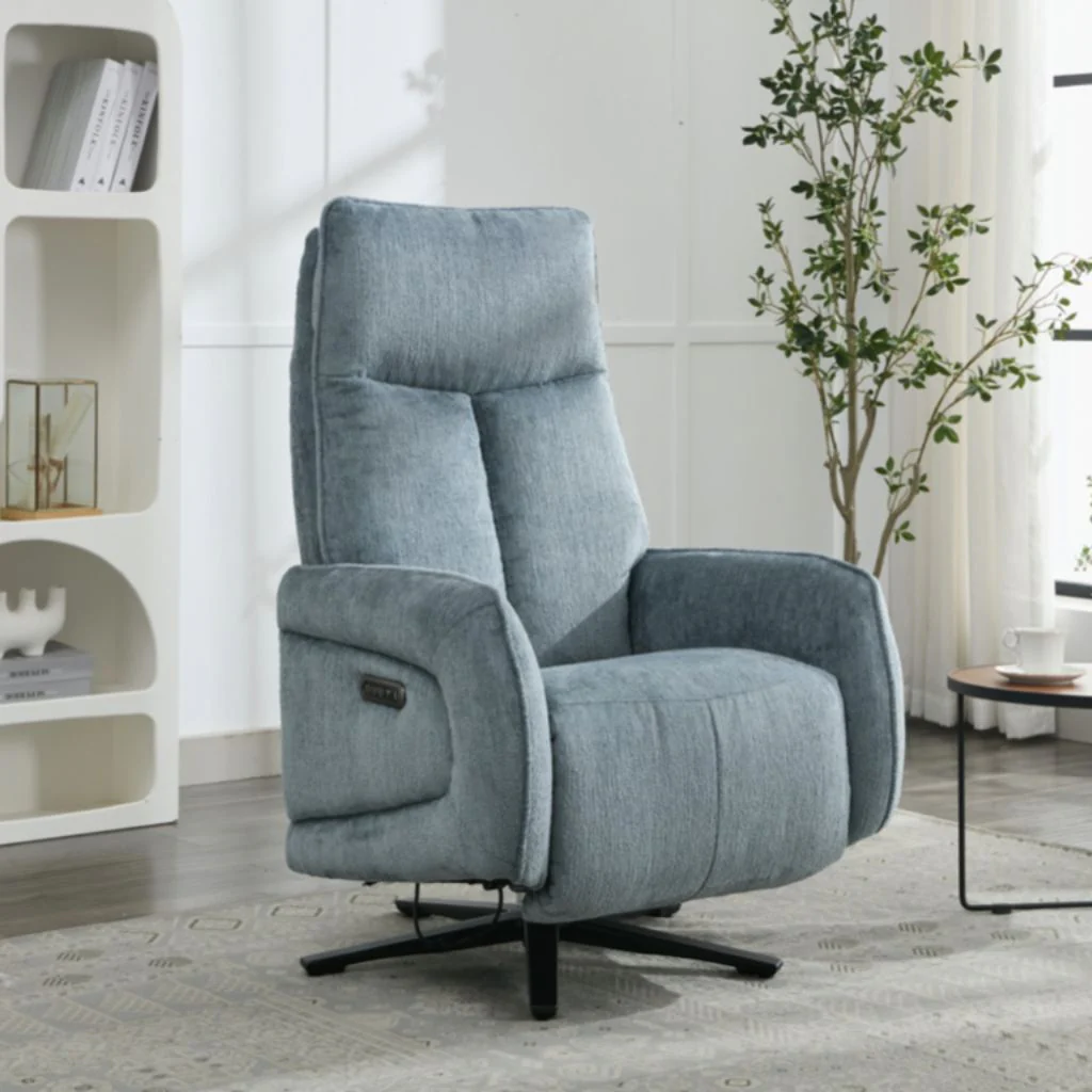 Prestige Arona Electric Reclining Swivel Chair by Annaghmore