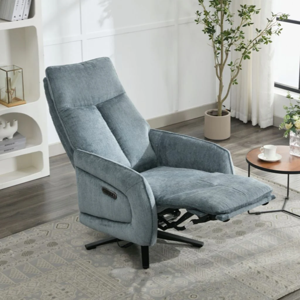 Prestige Arona Electric Reclining Swivel Chair by Annaghmore - Image 4