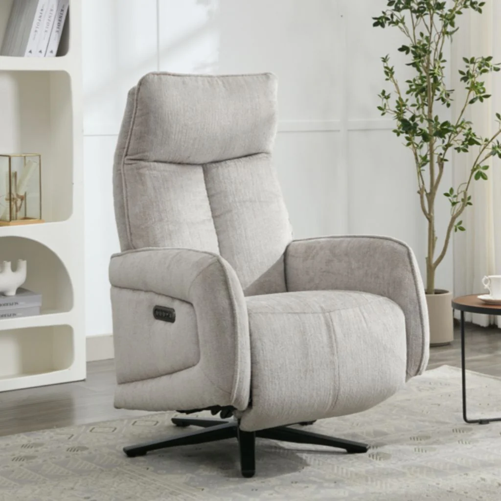 Prestige Rabbit Electric Reclining Swivel Chair by Annaghmore - Image 2