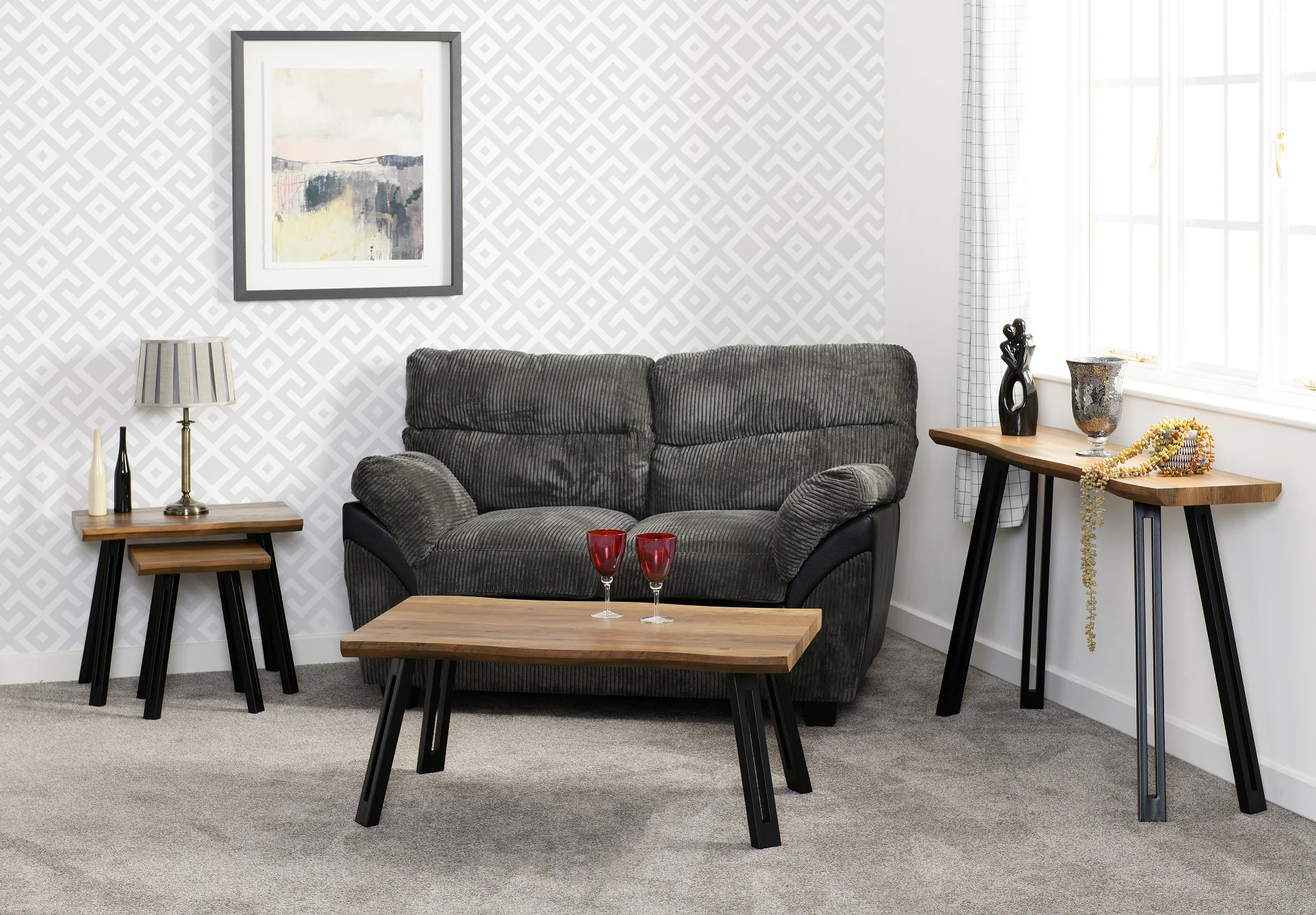 Quebec Wave Edge Console Table by Wholesale - Image 2