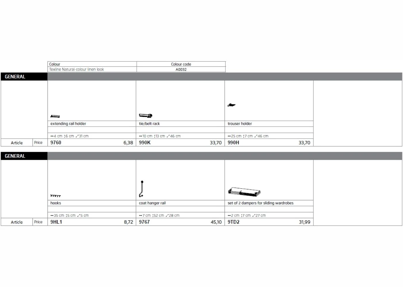 Rauch Wardrobe Extras - Image 27