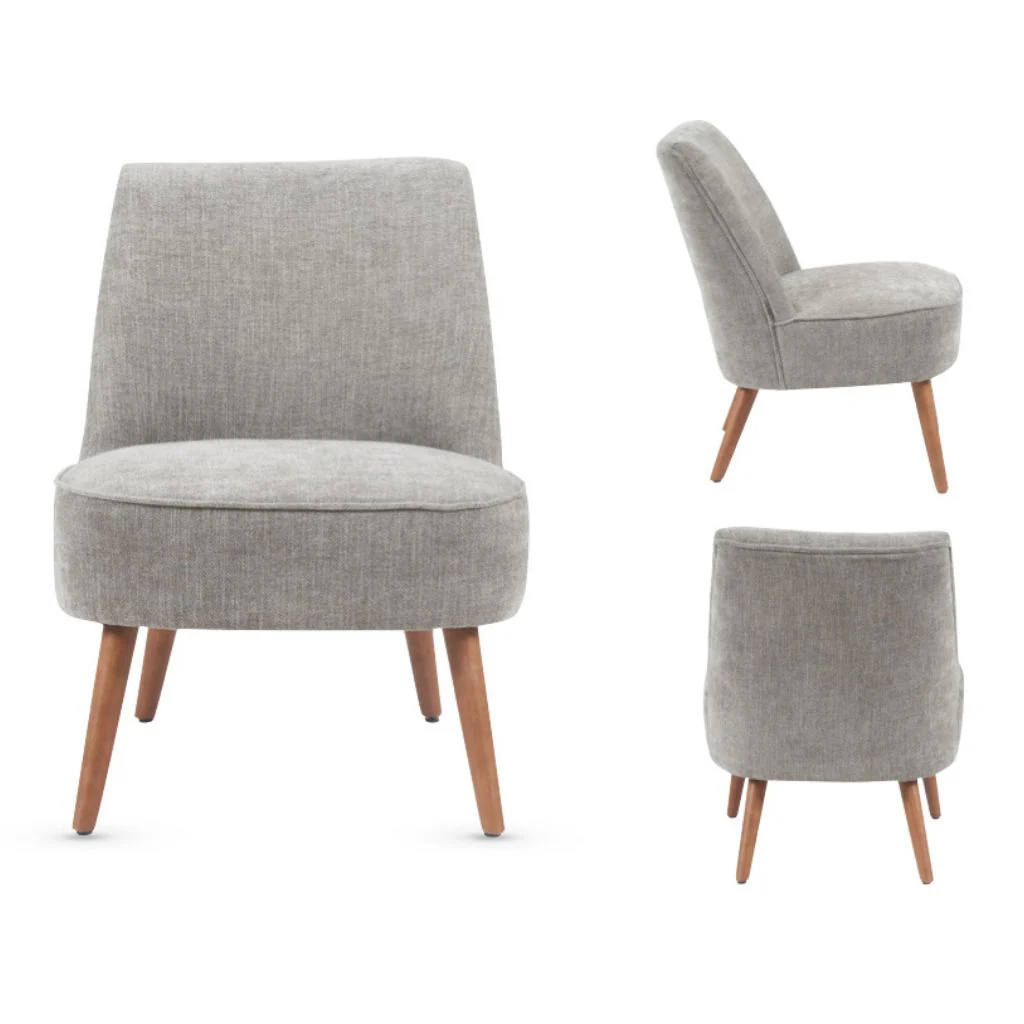 Reagan Grey Accent Chair by Annaghmore - Image 3