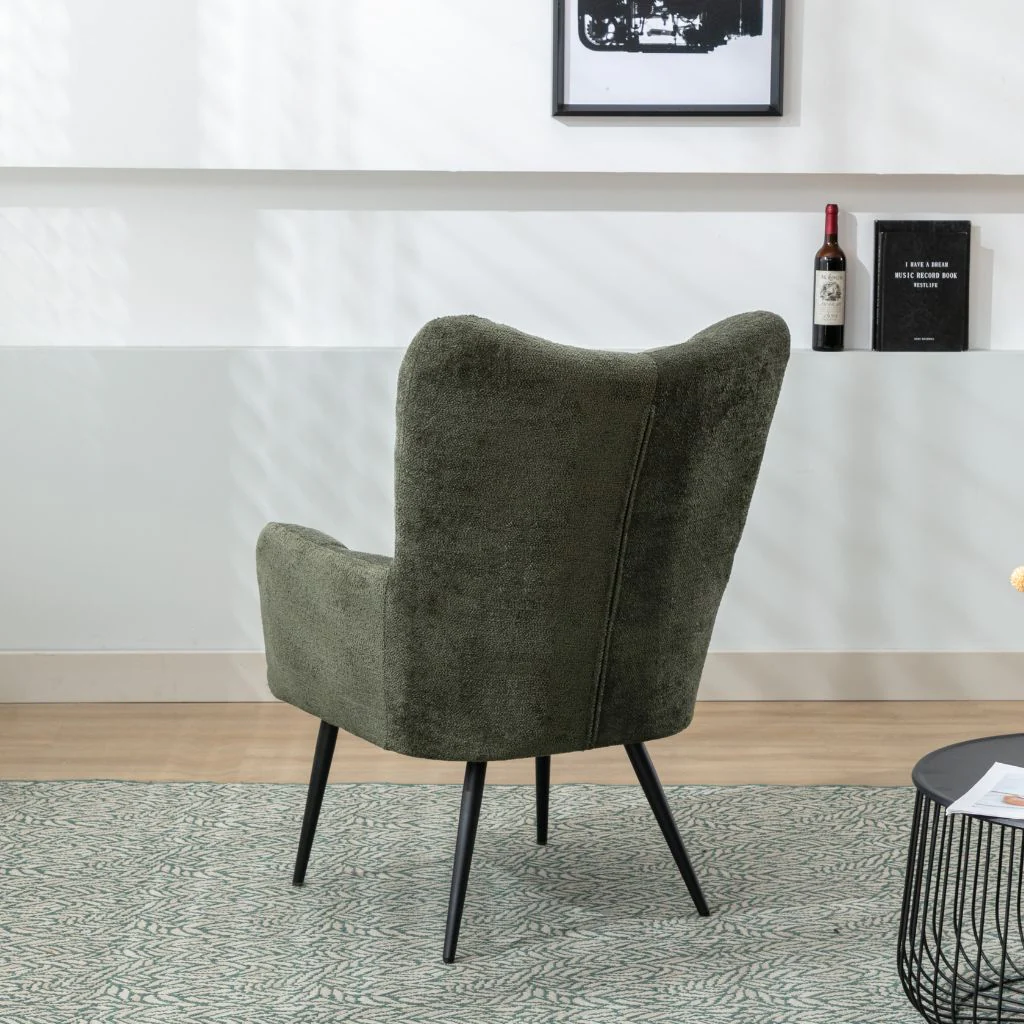 Reese Green Accent Chair by Image - Image 2