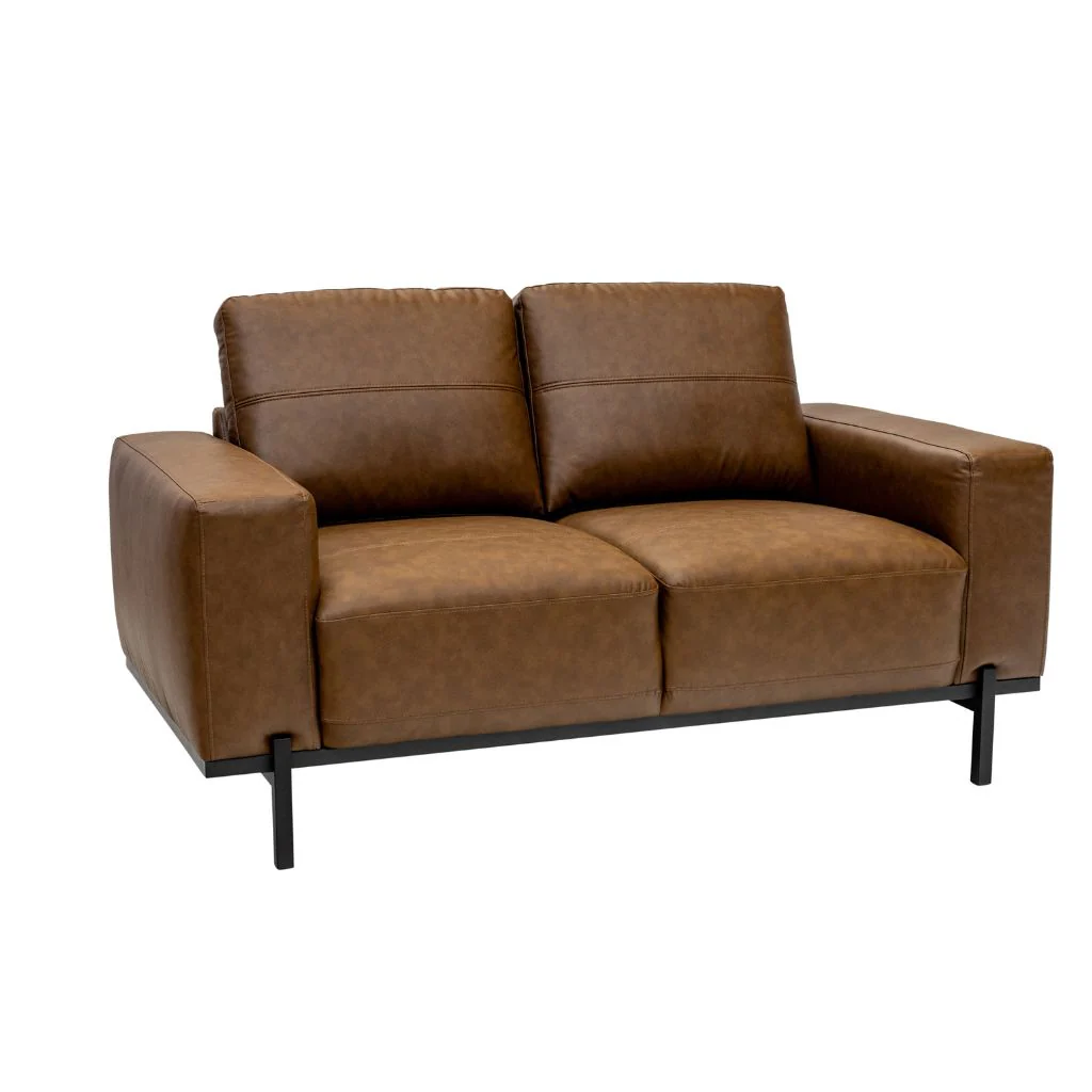 Reggi Tan Fabric Sofa Range - Image 3