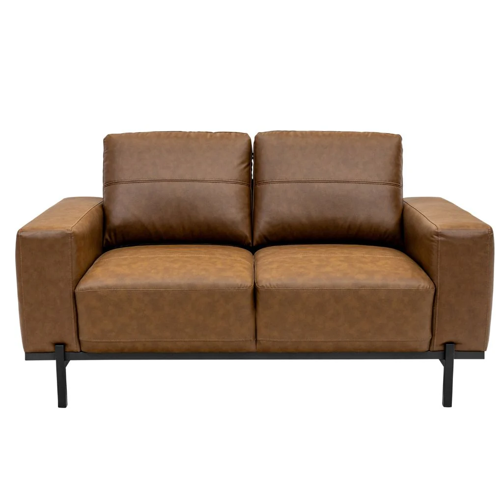Reggi Tan Fabric Sofa Range - Image 4