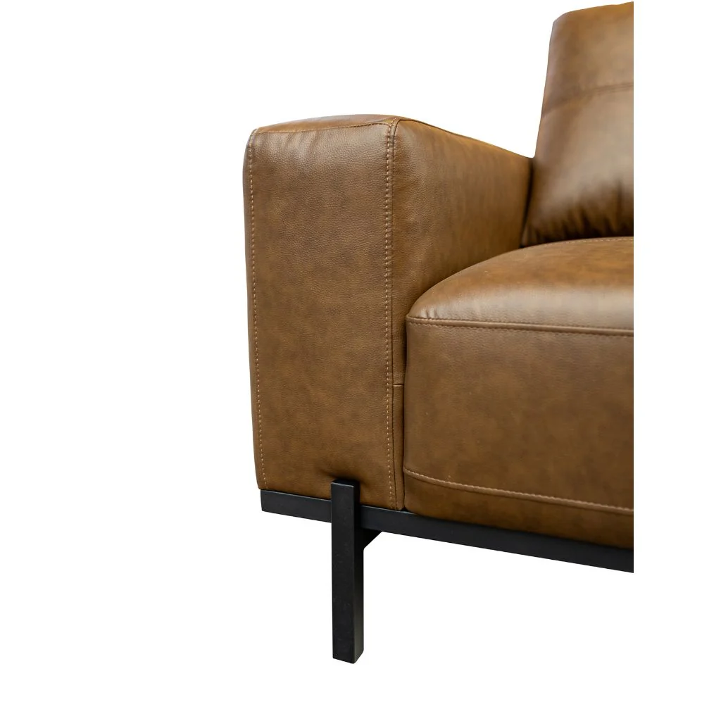 Reggi Tan Fabric Sofa Range - Image 7