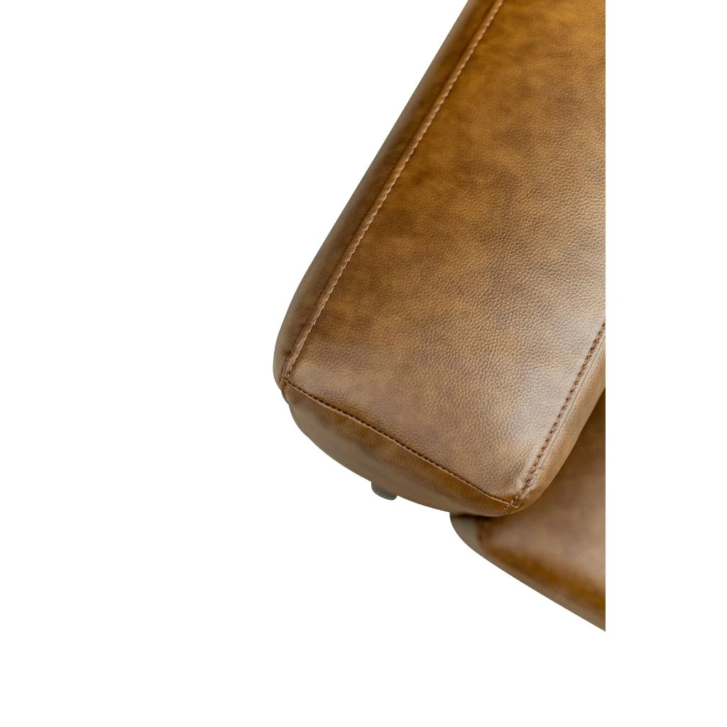 Reggi Tan Fabric Sofa Range - Image 9