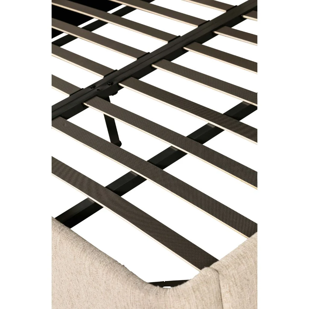 Rhodes Ebony Bedframe Range by Vida Living - Image 4