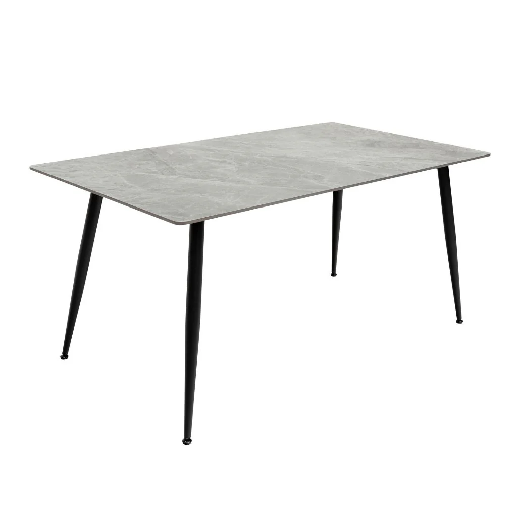 Riano 1.6m Italy Grey Sintered Stone Dining Table