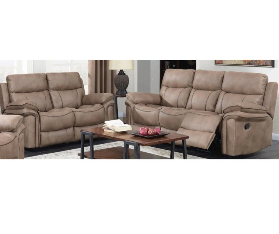 Richmond Sahara Reclining Sofa by Annaghmore in Sahara Colour - Image 4