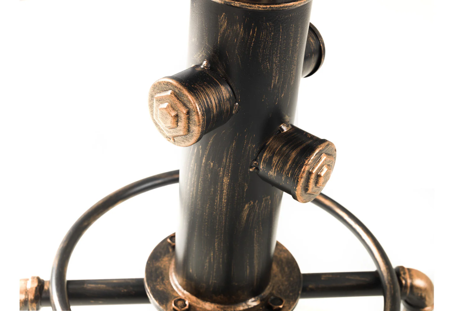 Rockport Pipework Barstool by Julian Bowen - Image 3