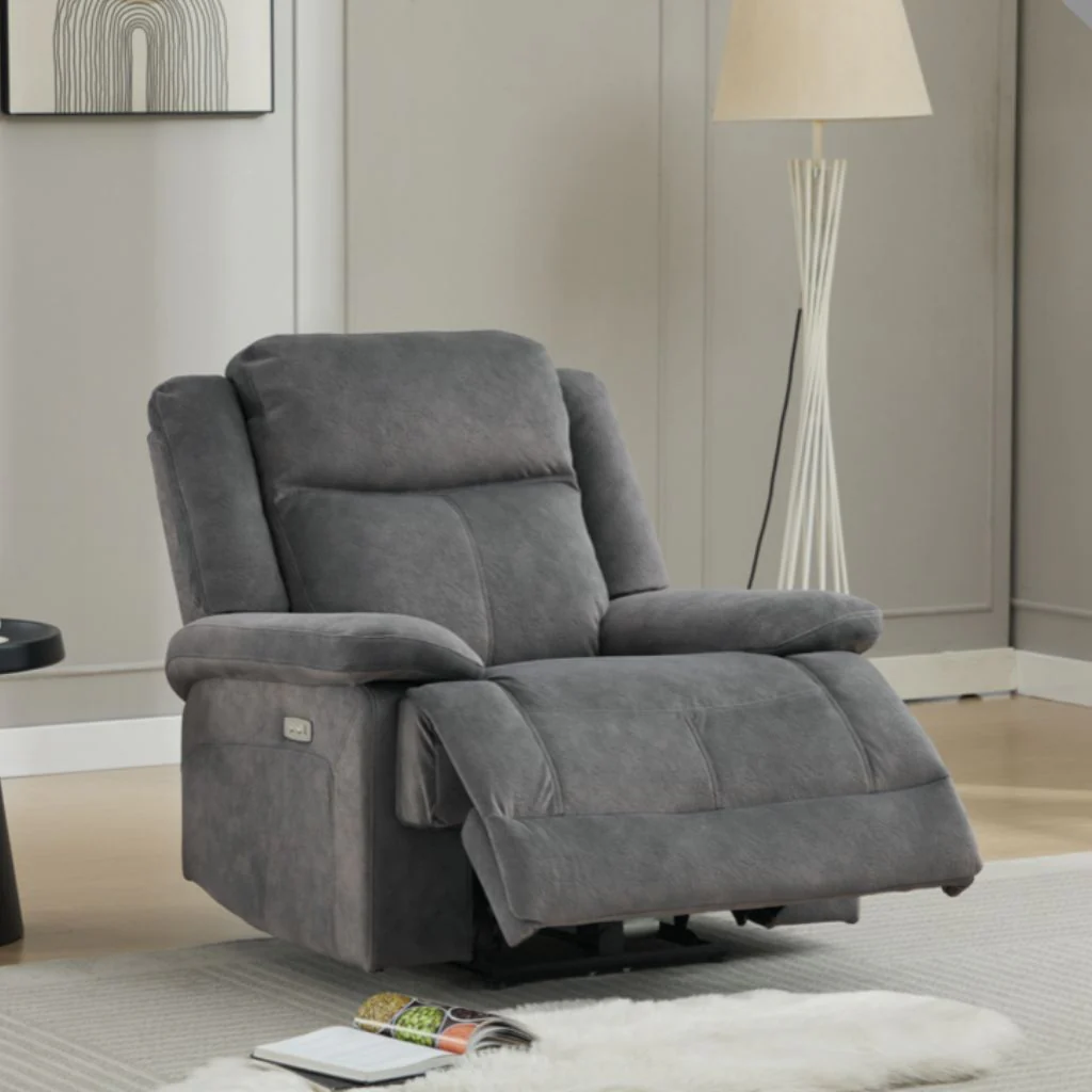 Rockport Storm Electric Reclining Sofa Range by Annaghmore - Image 2