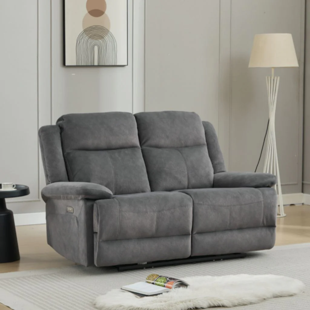 Rockport Storm Electric Reclining Sofa Range by Annaghmore - Image 3
