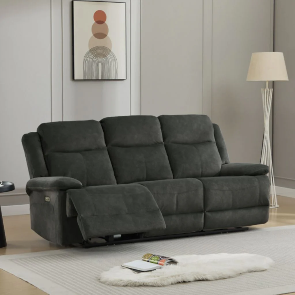 Rockport Thunder Electric Reclining Sofa Range by Annaghmore - Image 4