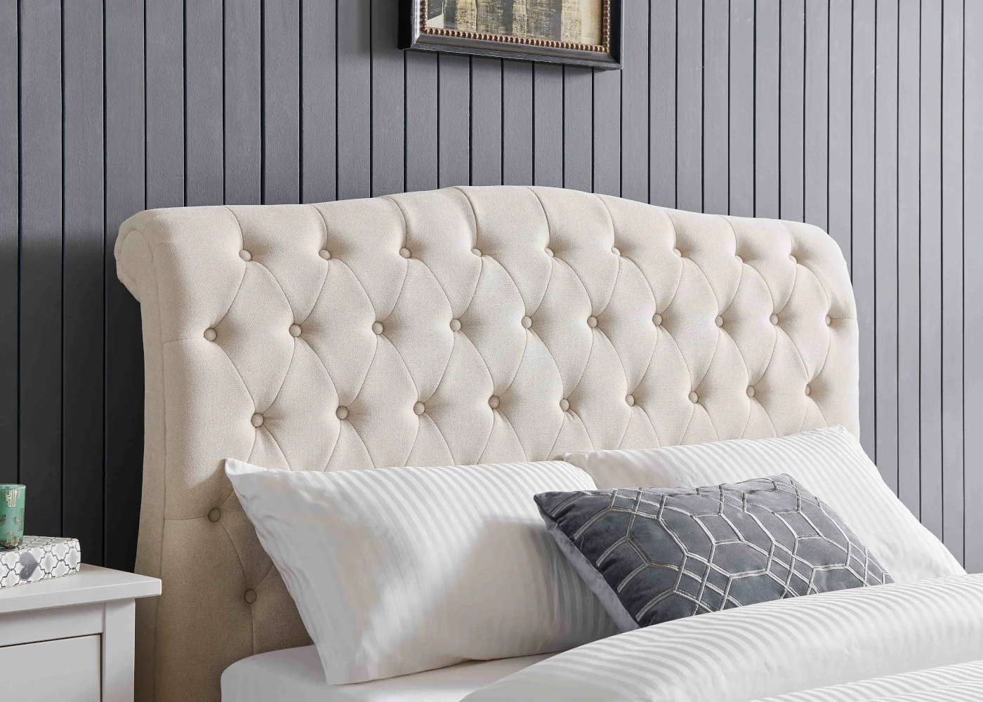 Rosa Natural Bedframe Range by Limelight - Image 3
