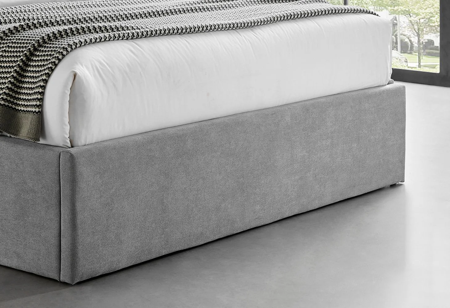 Rosa Storage Bedframe in Light Grey Range by Limelight - Light Grey - Image 7