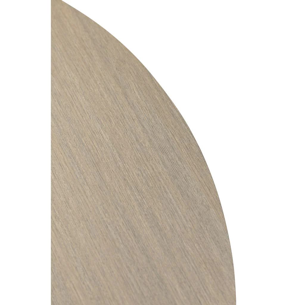 Ruvo 1.2m Round Light Grey Dining Table - Image 2