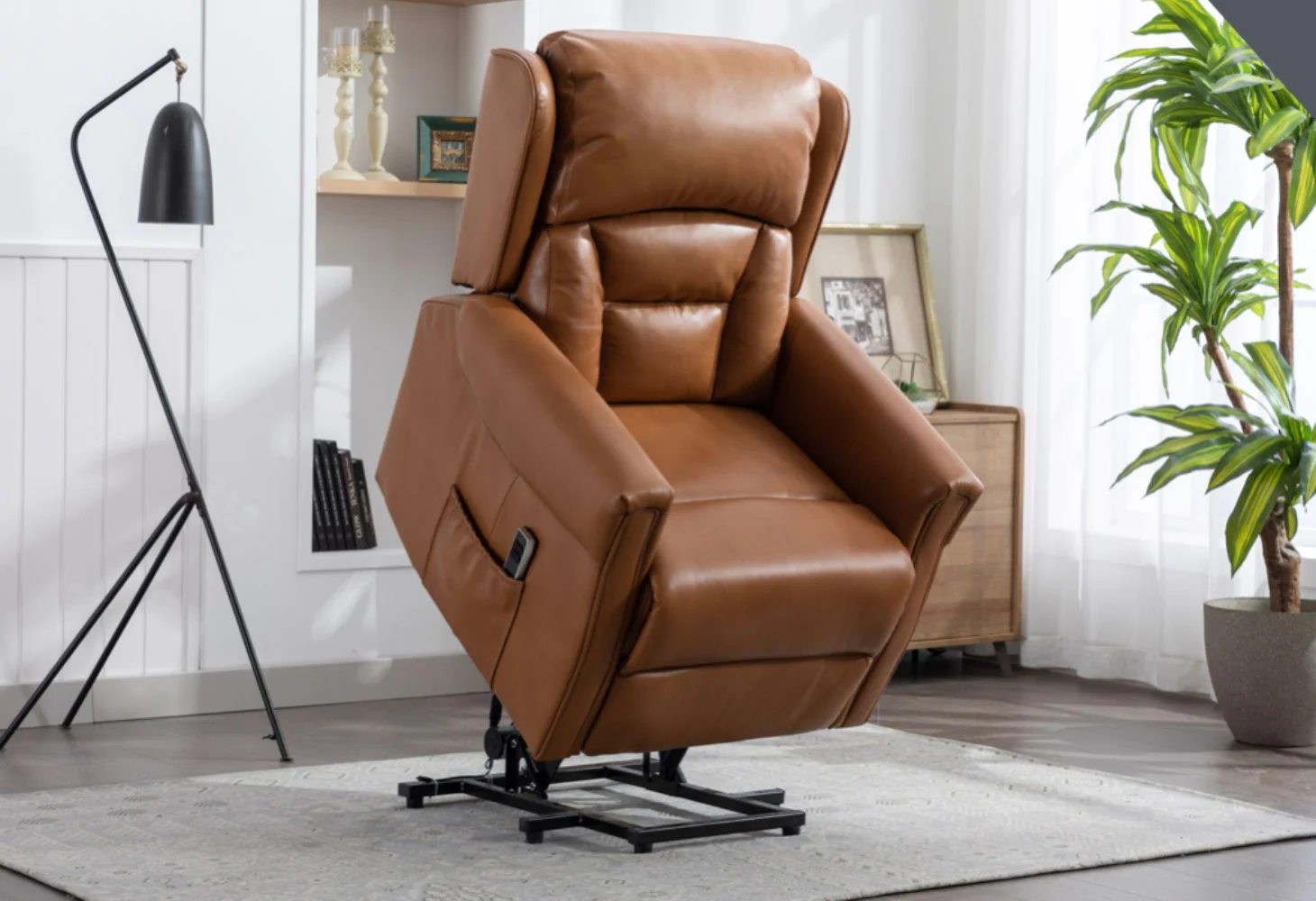Sandringham Camel Lift & Tilt Recliner by Annaghmore - Image 2