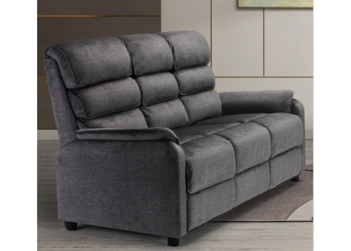 Savoy Fixed Sofa Range in Grey by Annaghmore - Image 12