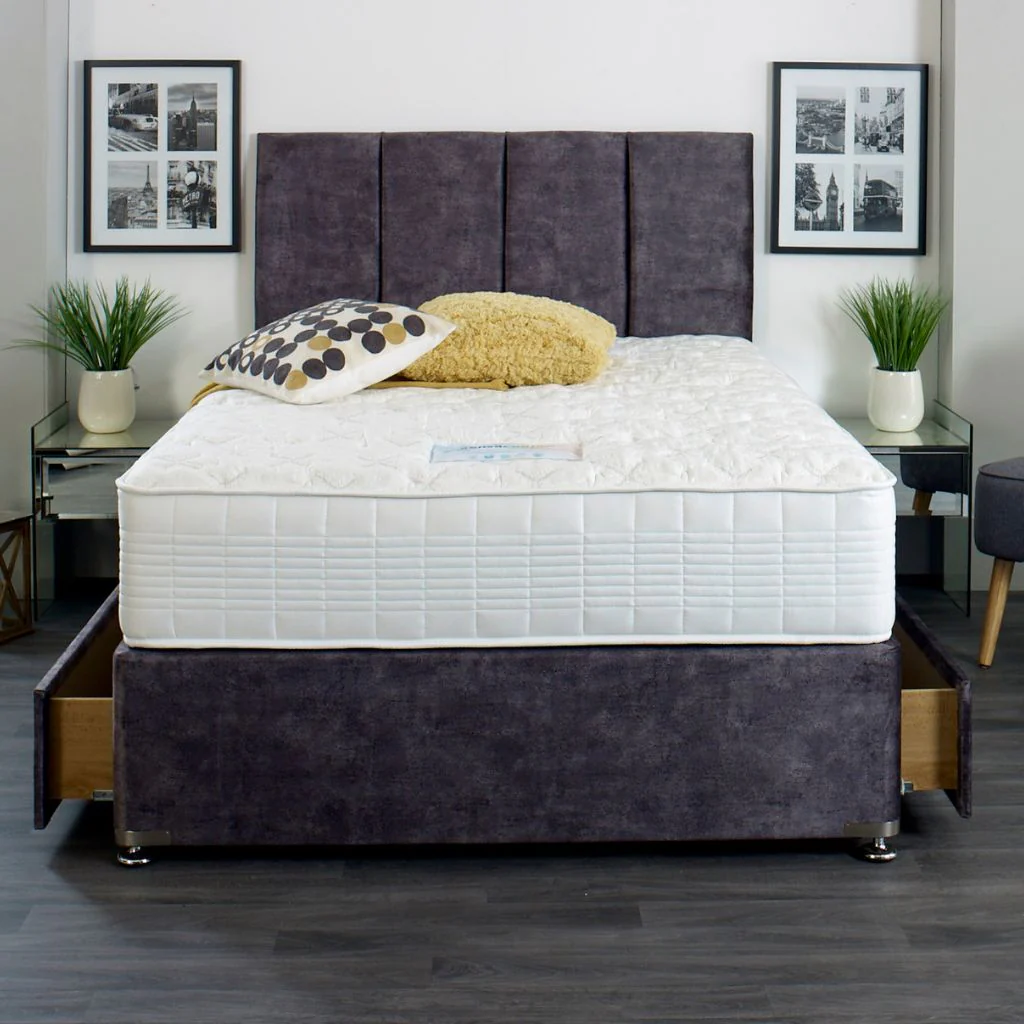 Sensacool 2-Drawer Base, Headboard and Mattress Set by Durabeds - Image 2