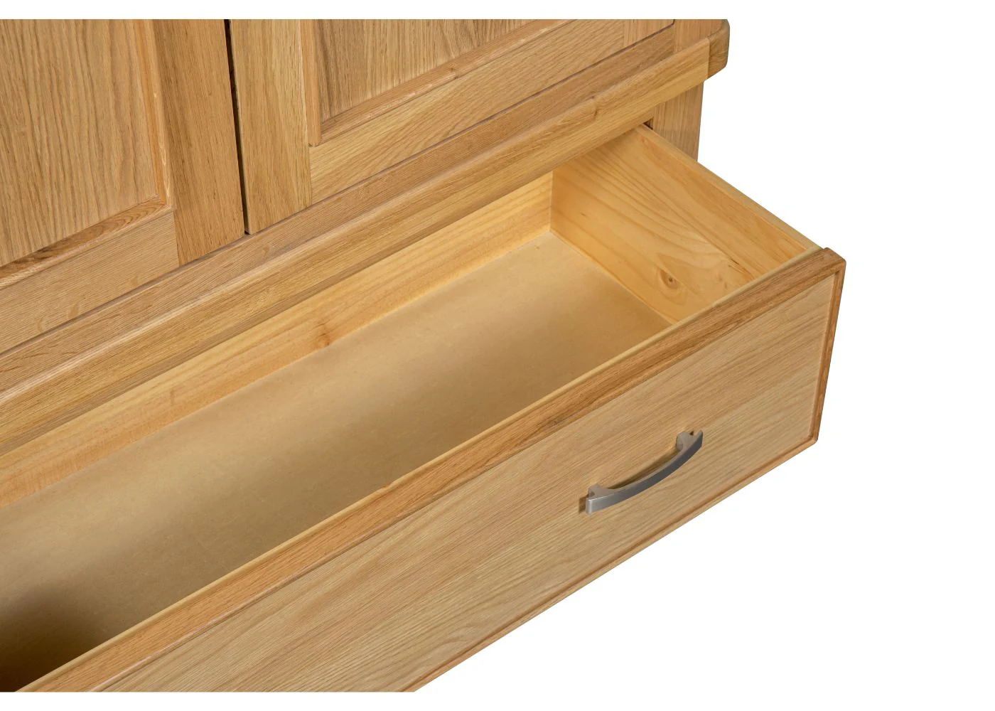 Sligo Oak 2-Door Wardrobe by Honey B - Image 3