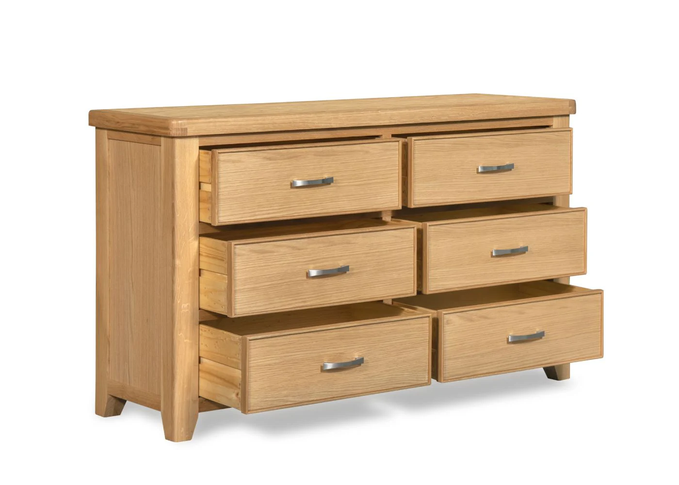 Sligo Oak 6-Drawer Chest by Honey B - Image 5
