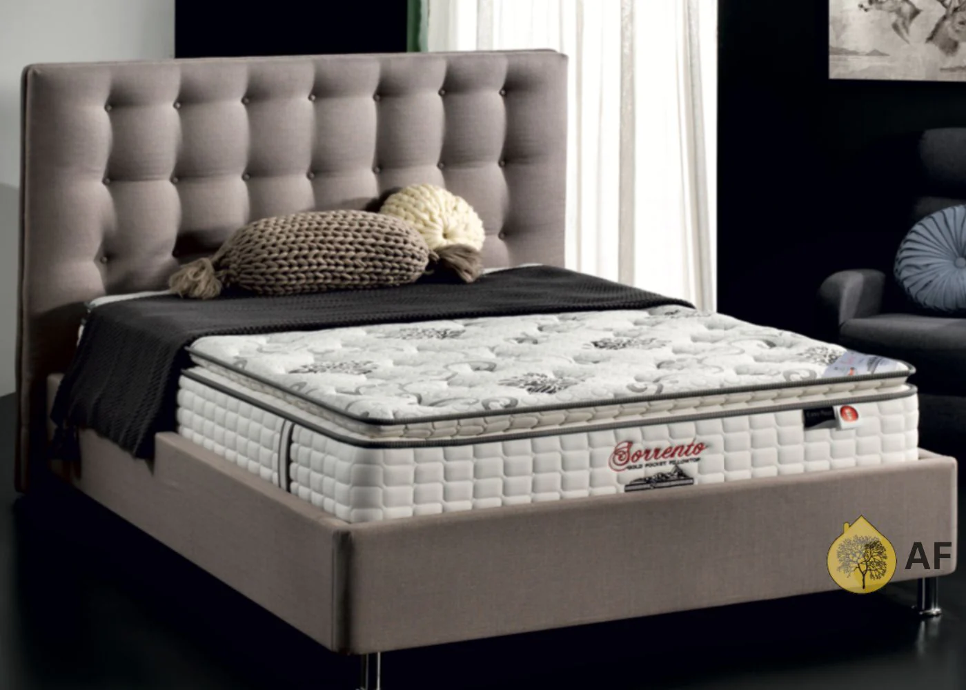 Sorrento Gold Pocket Pillowtop Mattress Range by Brennans