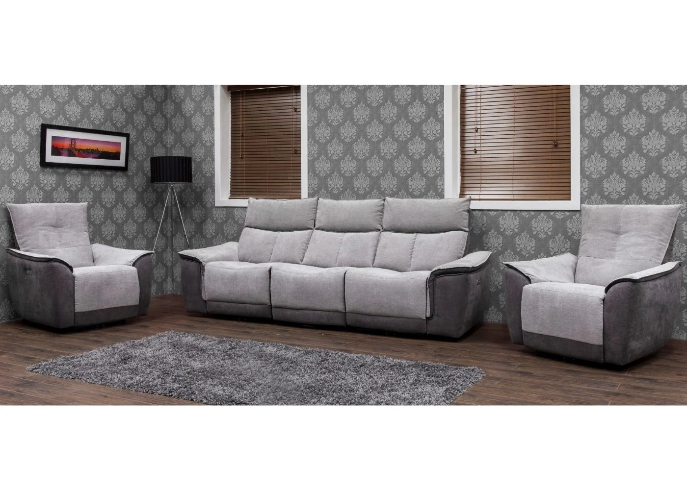 Stefano Electric Reclining Sofa Range by SofaHouse - Image 8
