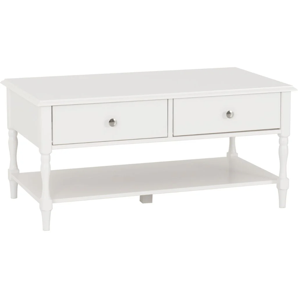Stratford 2 Drawer Coffee Table by Wholesale