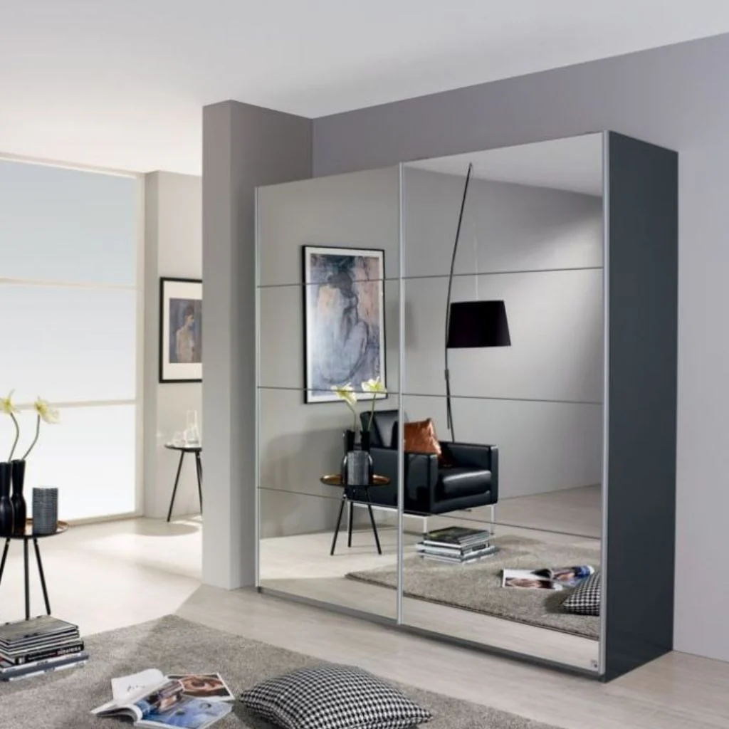 Subito Mirrored Sliding Wardrobe Range by Rauch - Image 4