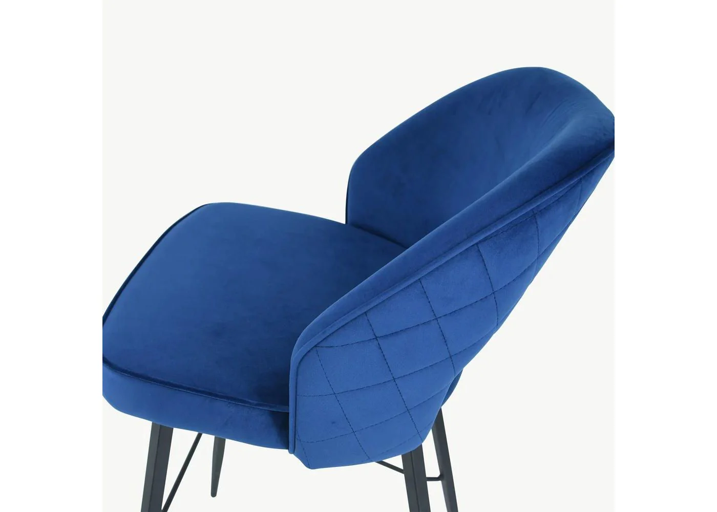 Pair of Sutton Blue Bar Stools by Balmoral - Image 4