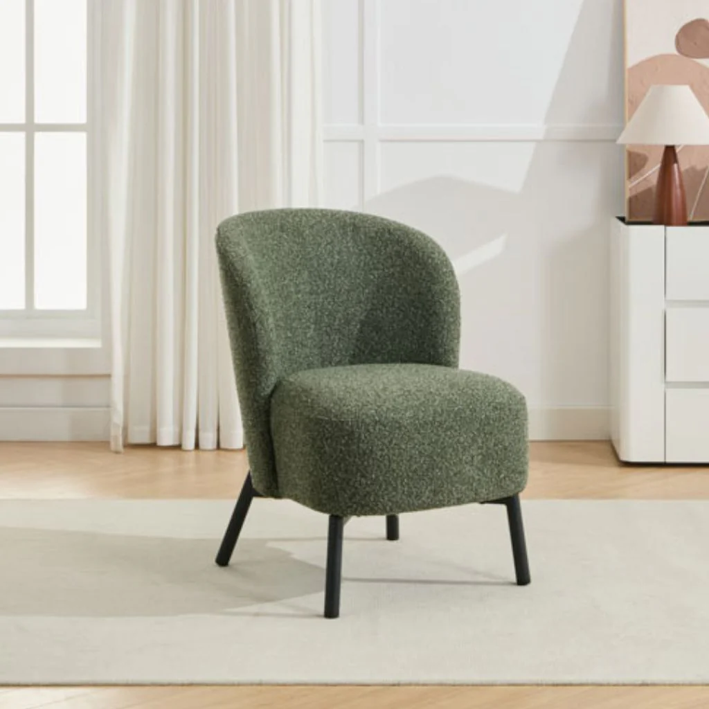 Talia Forest Green Accent Chair by Image
