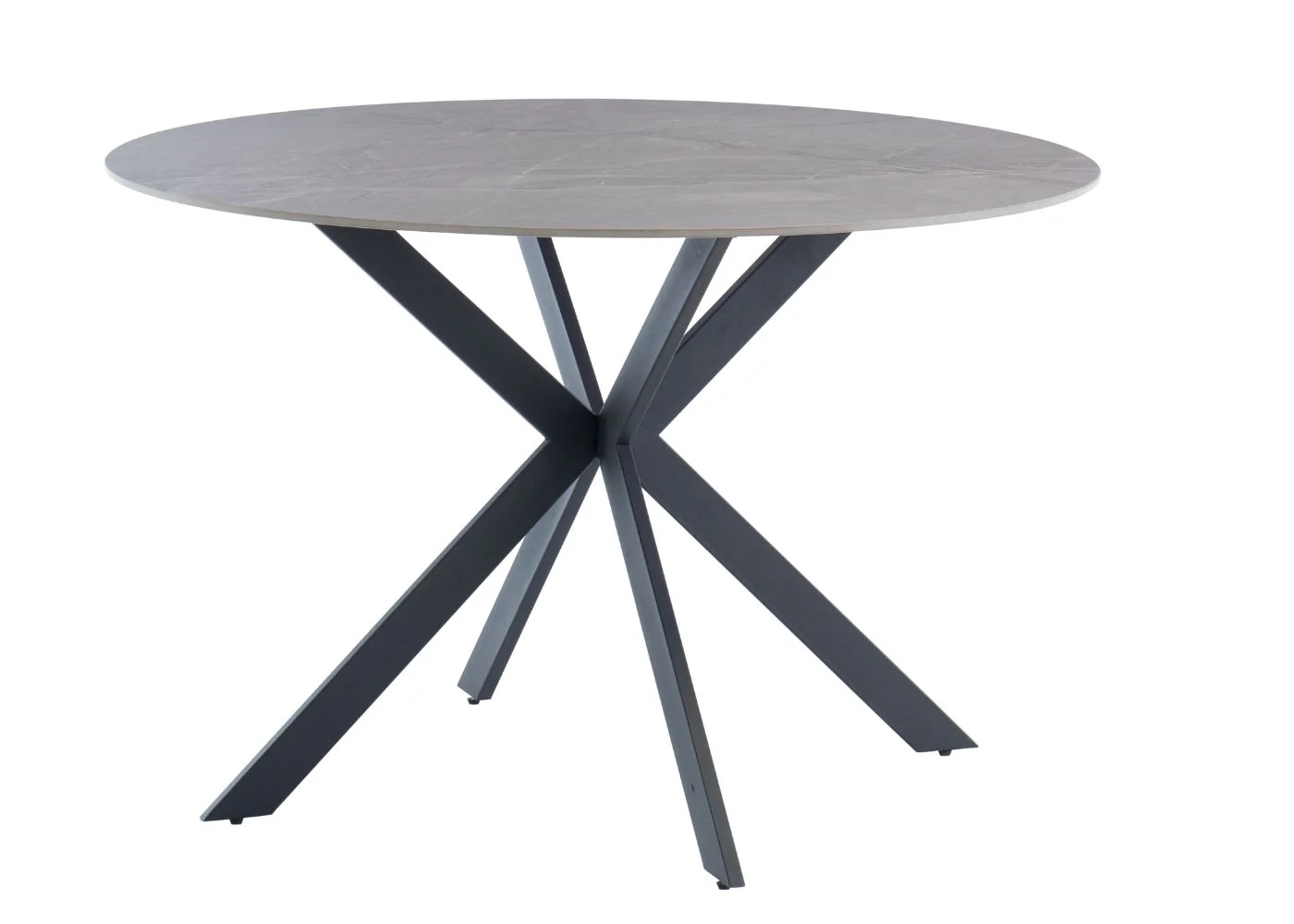 Ashgrove Furnishings Taranto Grey Round Dining Table from Taranto Collection