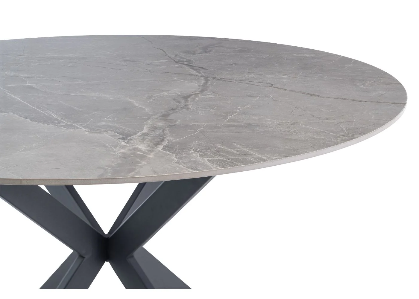 Ashgrove Furnishings Taranto Grey Round Dining Table from Taranto Collection - Image 2