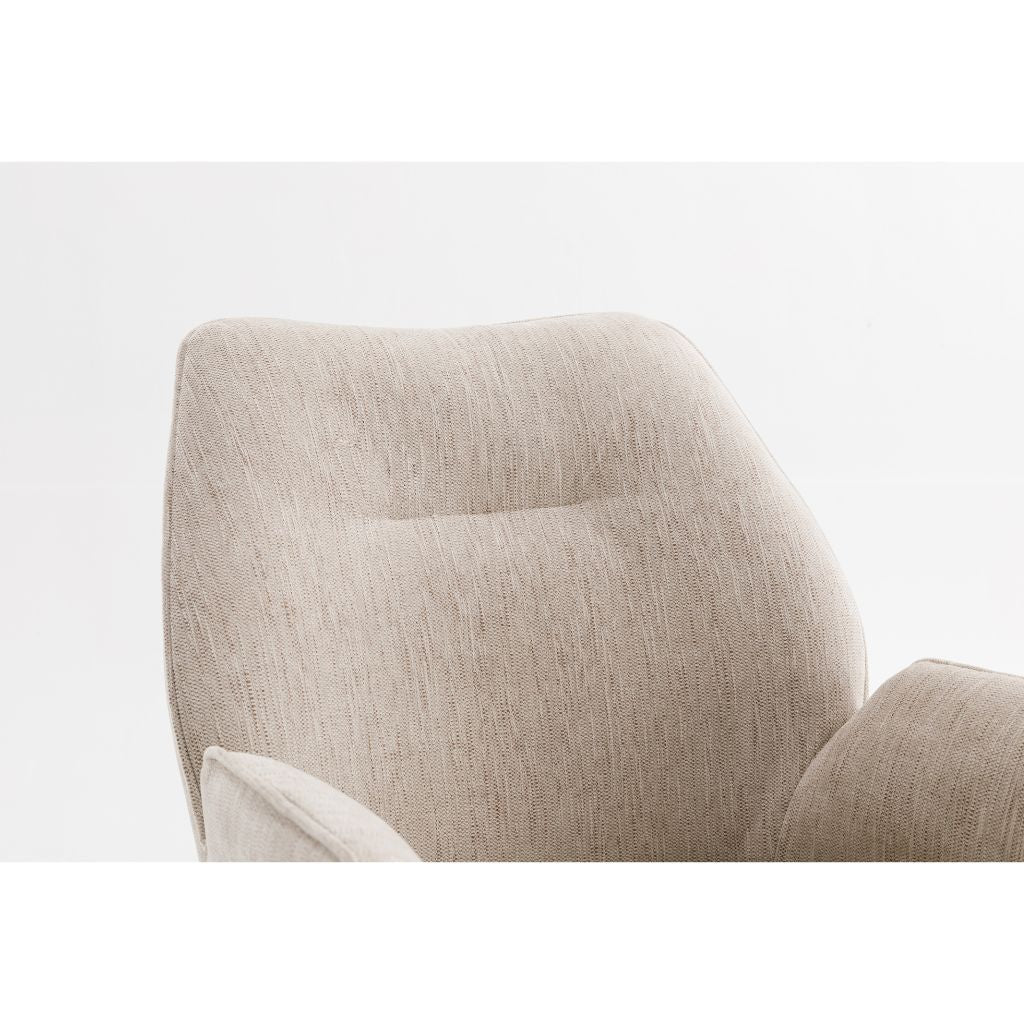 Pair of Treviso Beige Dining Chairs by Balmoral - Image 4