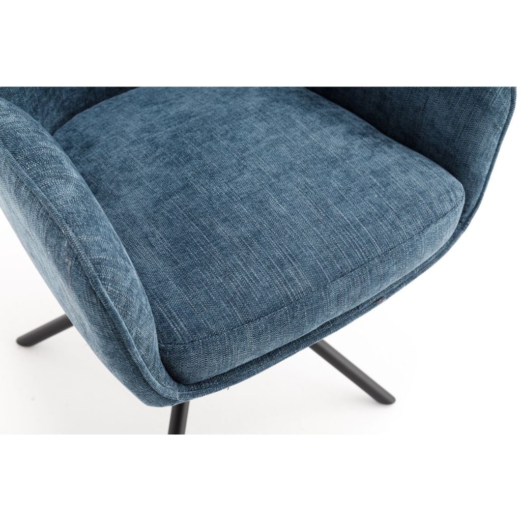 Pair of Treviso Blue Dining Chairs by Balmoral - Image 5