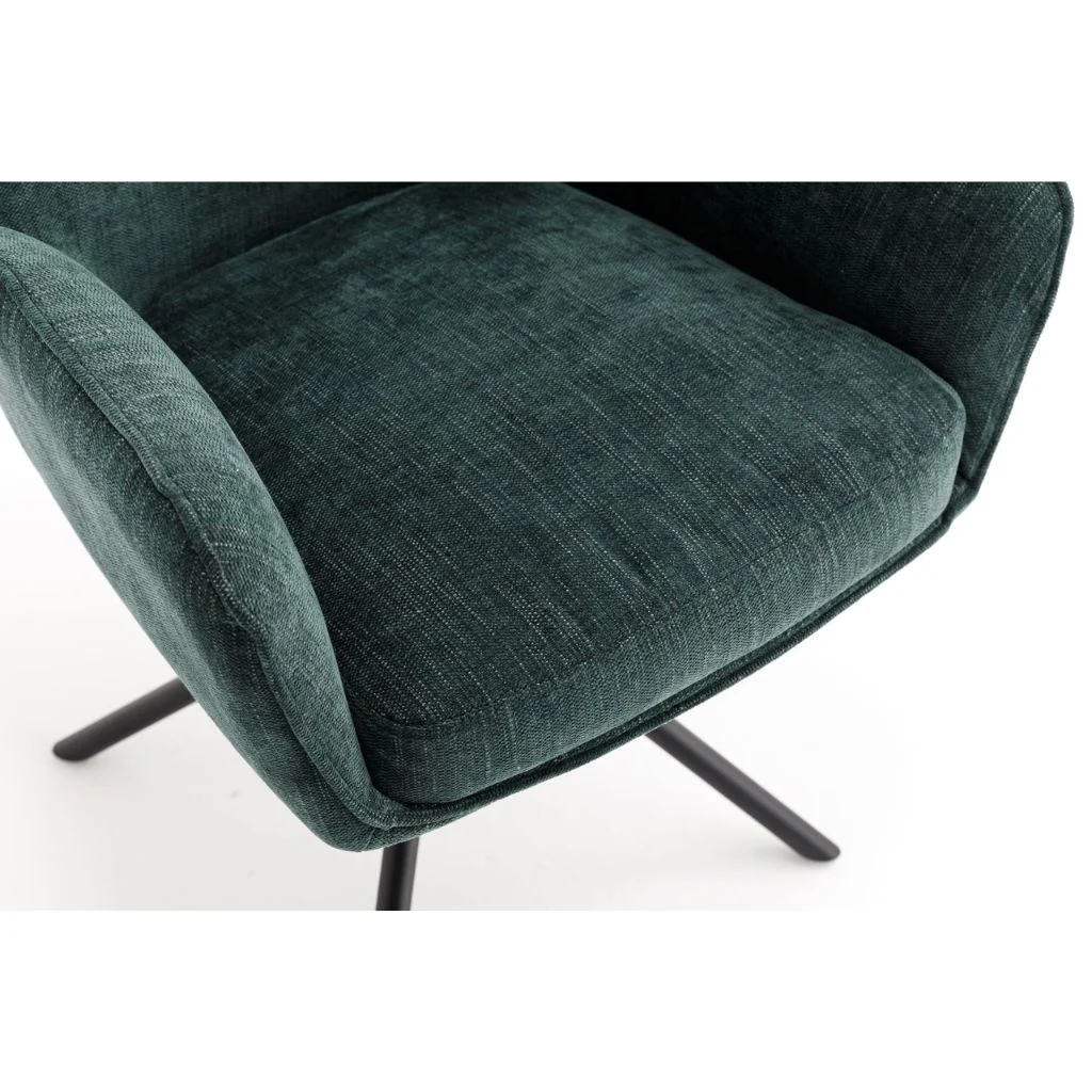 Pair of Treviso Green Dining Chairs by Balmoral - Image 5