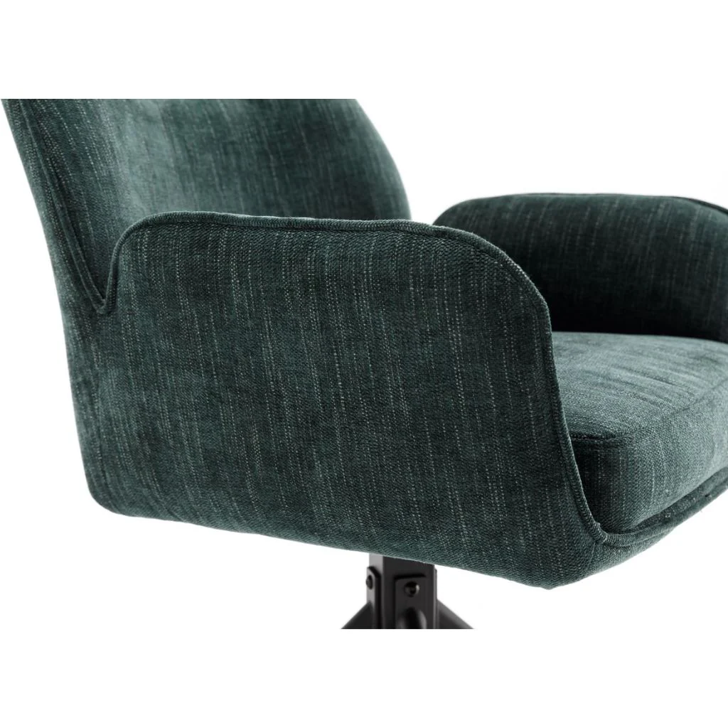 Pair of Treviso Green Dining Chairs by Balmoral - Image 6