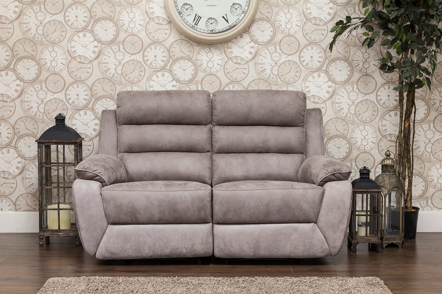 Urban Fabric Sofa Smoke Grey by Sofahouse - Image 2