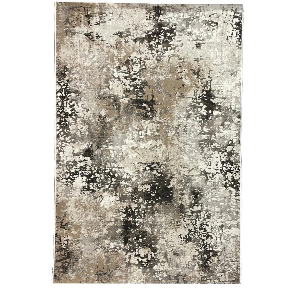 Valentino Silver/Taupe Rug Range by Ultimate Rugs