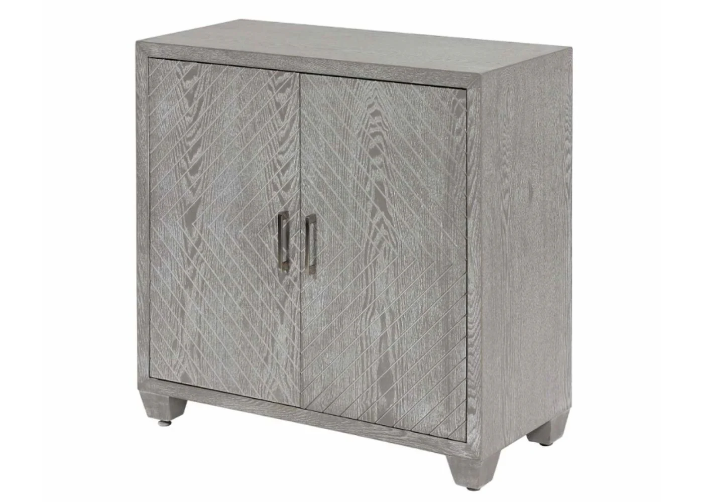 Venus Grey 2-Door Cabinet by Lina Home - Image 3