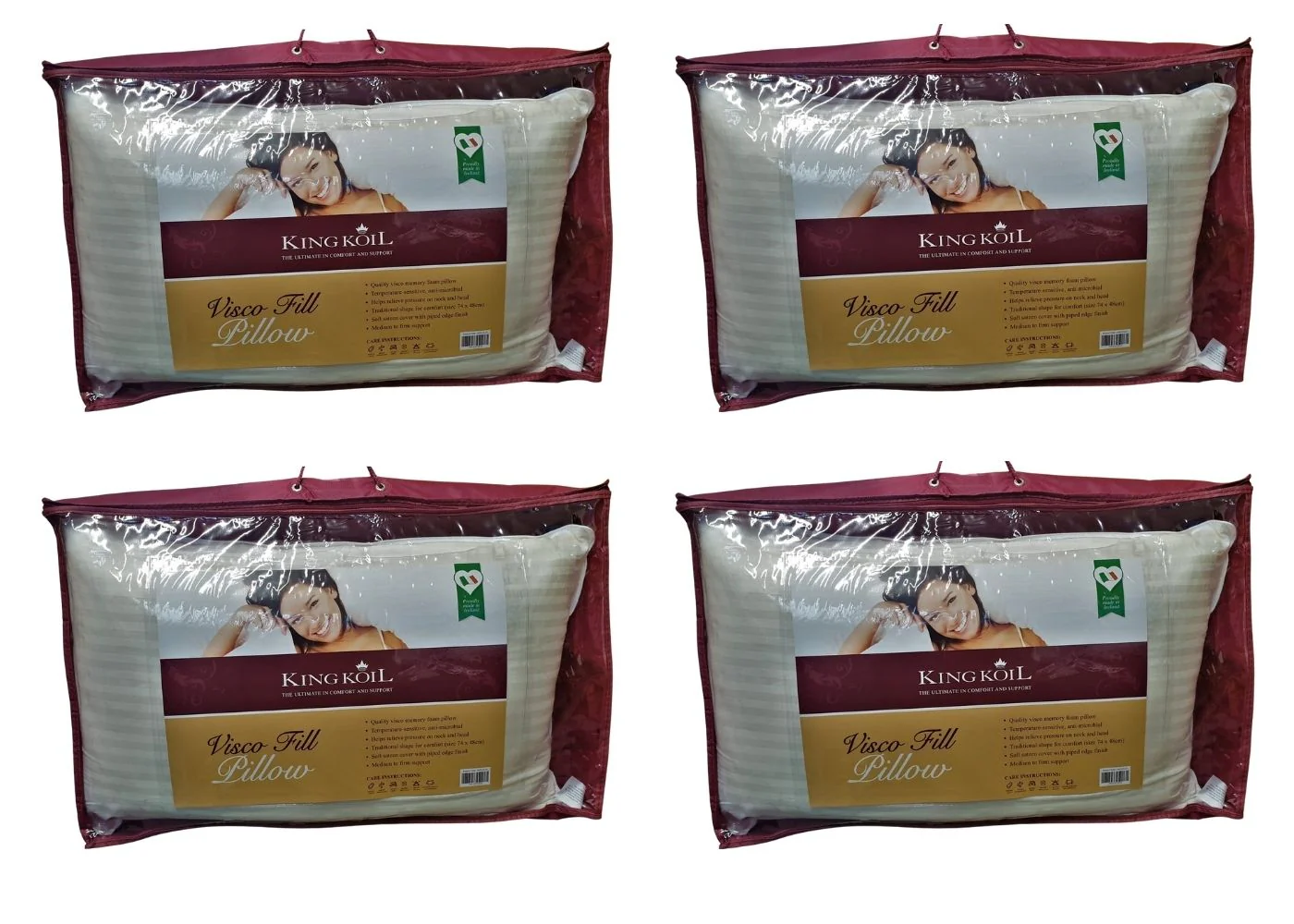 Visco Fill Pillow by King Koil - Image 4