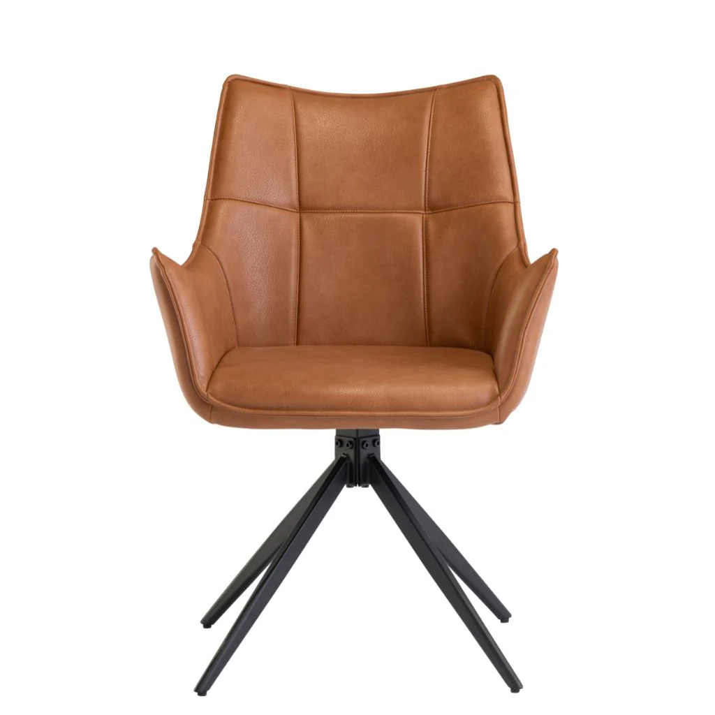 Viti Tan Dining Chair - Image 3