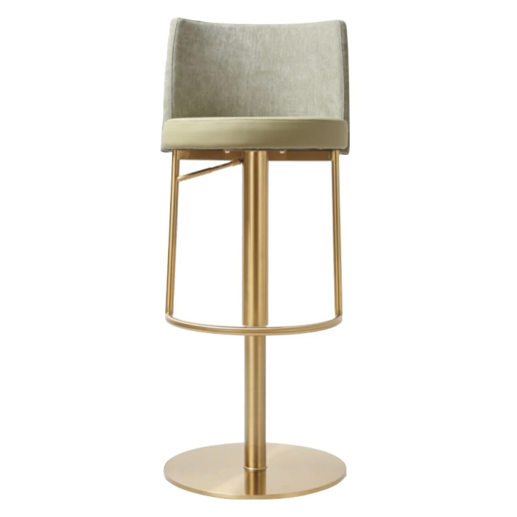 Vogue Gold Pistachio Fusion Bar Stool by Annaghmore
