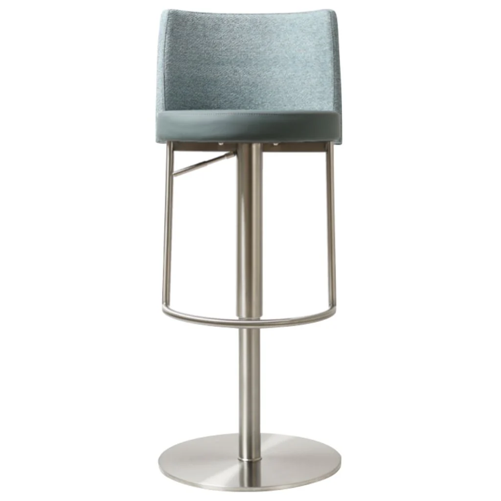 Vogue Steel Teal Fusion Bar Stool by Annaghmore