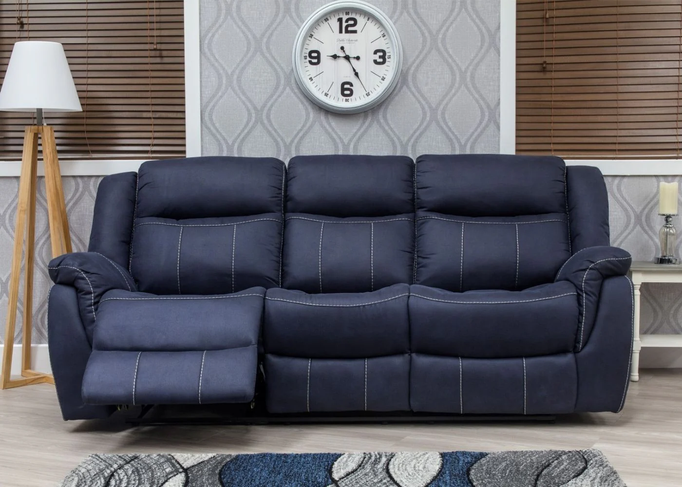 Walton Fabric Fully-Reclining Sofa Range by Sofahouse - Comfortable and Stylish Sofa - Image 19