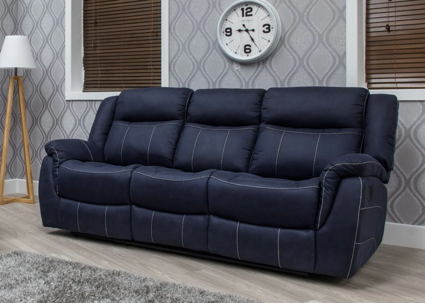 Walton Fabric Fully-Reclining Sofa Range by Sofahouse - Comfortable and Stylish Sofa - Image 26