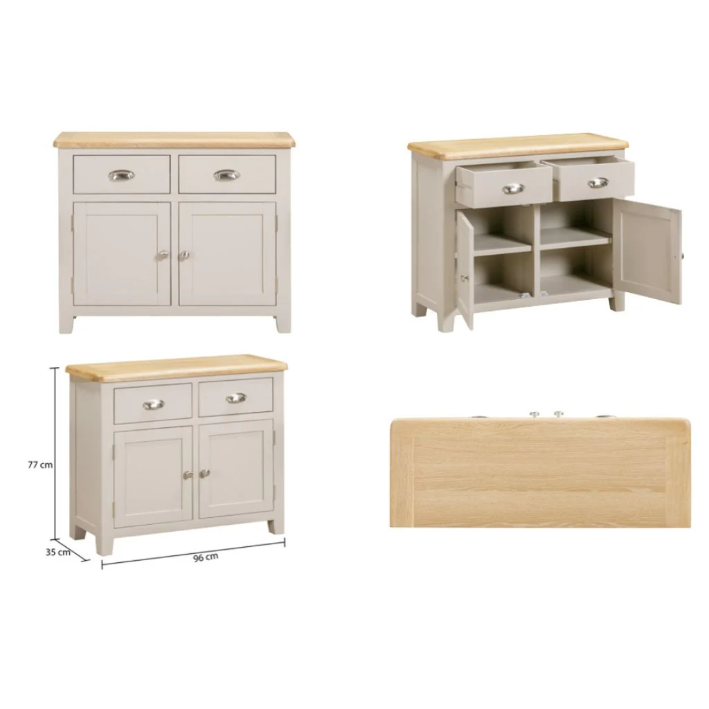 Windermere 2 Door Sideboard by Annaghmore - Image 2