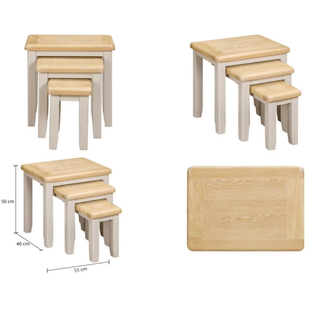 Windermere Nest of Tables by Annaghmore - Image 3